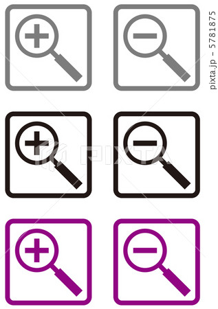 虫眼鏡アイコン-16 5781875