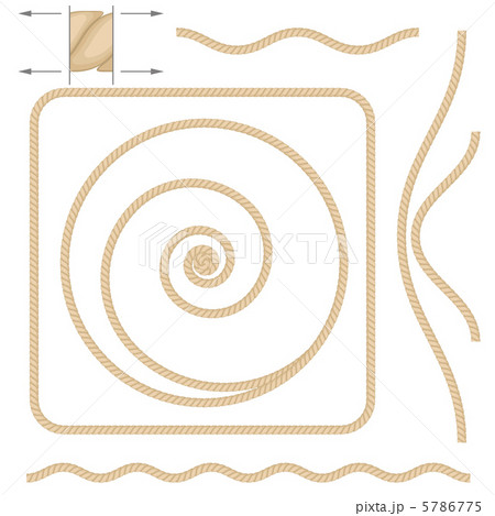 Abstract beige rope Abstract beige rope 5786775