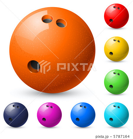 Set of bowling balls 5787164