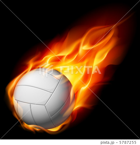 Fire volleyball Fire volleyball 5787255
