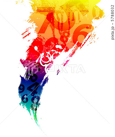 Abstract background with number 5788032