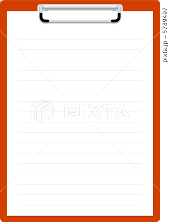 Clipboard · Red 5789497