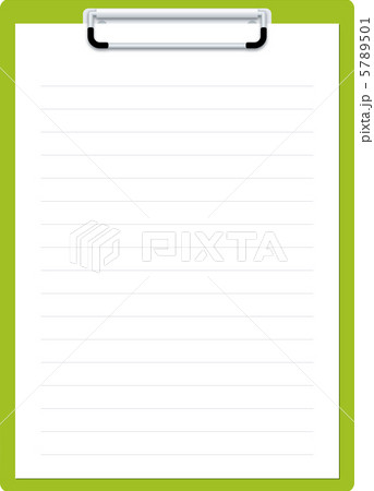 クリップボード・グリーン 5789501