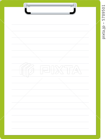 クリップボード・グリーン 5789501