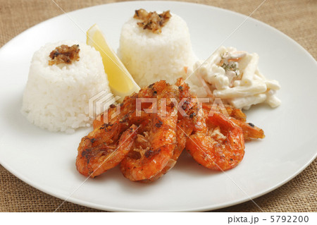 有頭海老のガーリックシュリンプ 5792200