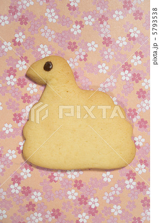 年賀状イメージ (ヘビの形のクッキー) 年賀状イメージ (ヘビの形のクッキー) 5793538