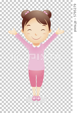 Girls' child illustration Girls' child illustration 5795279