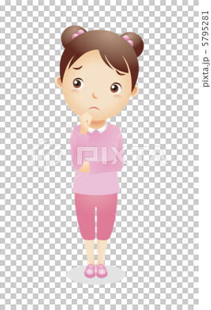 女子児童イラスト 女子児童イラスト 5795281