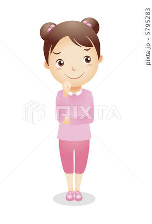 女子児童イラスト 5795283