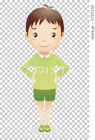 Male child illustration - Stock Illustration [5795292] - PIXTA