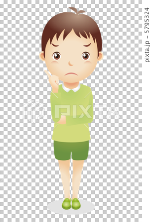 Male child illustration Male child illustration 5795324