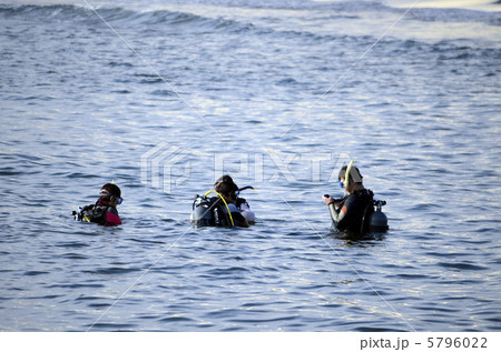 講習中のダイバー 講習中のダイバー 5796022