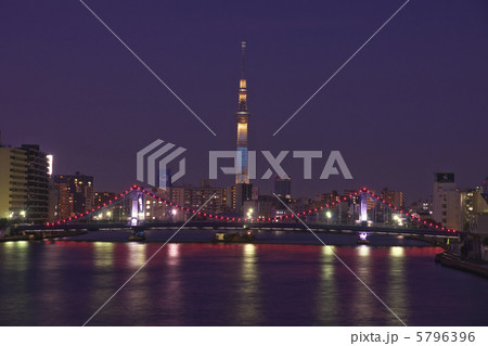 清洲橋と東京スカイツリー・粋 清洲橋と東京スカイツリー・粋 5796396