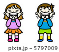 風邪／子供／マスク02 5797009
