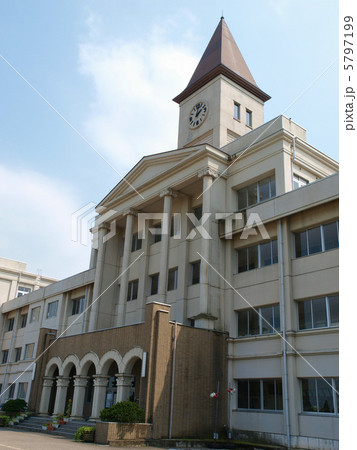 蟹谷中学校　中学校　学校　校舎　 5797199