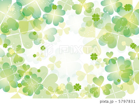 クローバーの背景素材 5797831