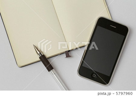 ペンとノートとスマホ ペンとノートとスマホ 5797960