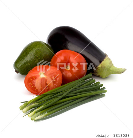 vegetables isolated on white background 5813083