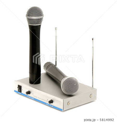 Microphones and sound mixing console Microphones and sound mixing console 5814992