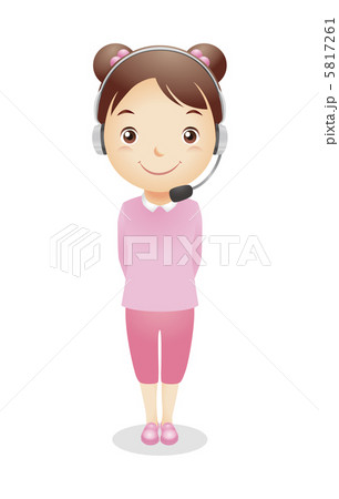 女子児童イラスト 女子児童イラスト 5817261