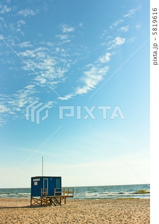 A baywatch tower A baywatch tower 5819616