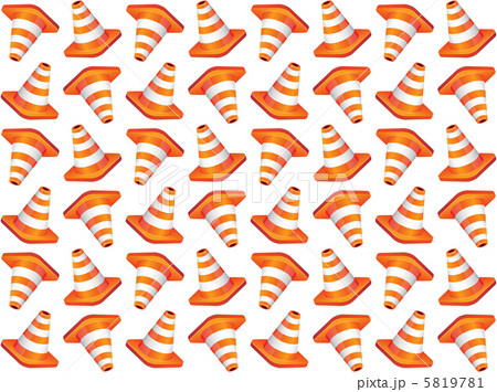 Traffic cones seamless 5819781