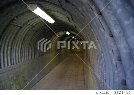 大原隧道坑内 横浜市認定歴史的建造物の写真素材