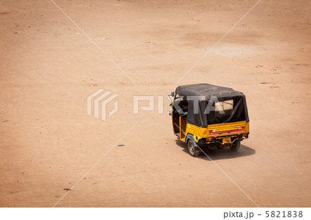 Autorickshaw in the street. India Autorickshaw in the street. India 5821838