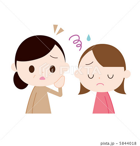 母と娘　娘悩む 5844018