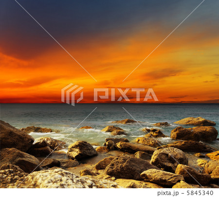 sunset sunset 5845340