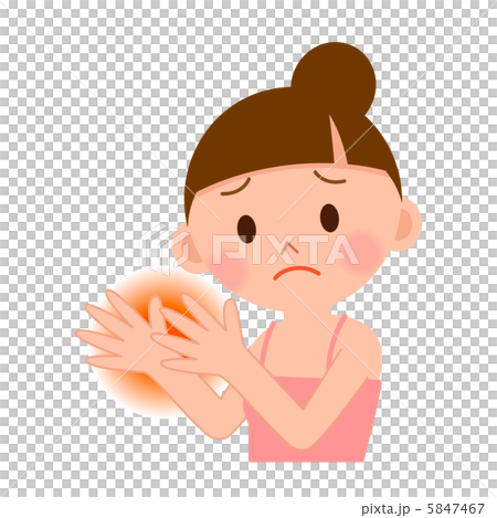 A hand-ruffled woman 5847467