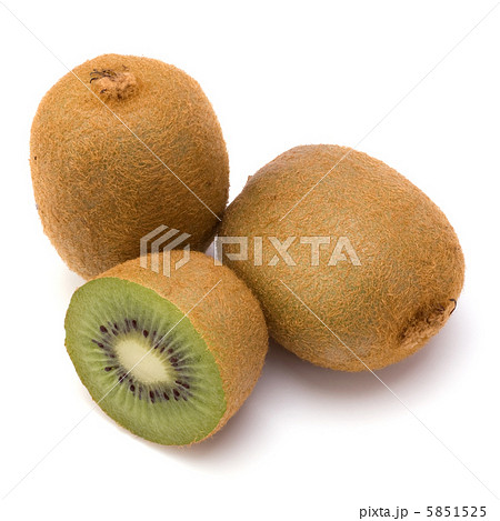 kiwi fruit isolated on white background 5851525