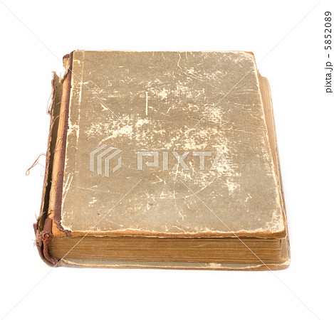 tattered book isolated on white background tattered book isolated on white background 5852089