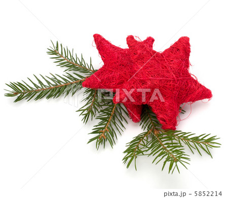 Christmas decoration isolated on white background 5852214