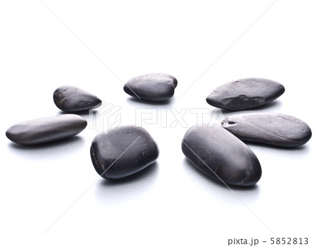 Zen pebbles. Stone spa and healthcare concept. 5852813