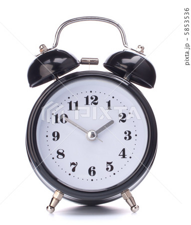 Black alarm clock 5853536