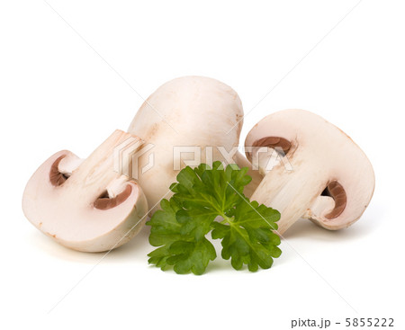 Champignon mushroom and fresh parsley Champignon mushroom and fresh parsley 5855222