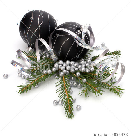 Christmas decoration isolated on white background 5855478