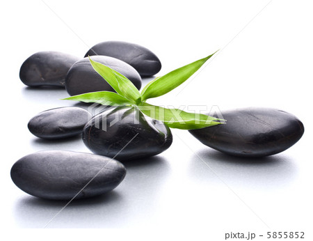 Zen pebbles. Stone spa and healthcare concept. 5855852