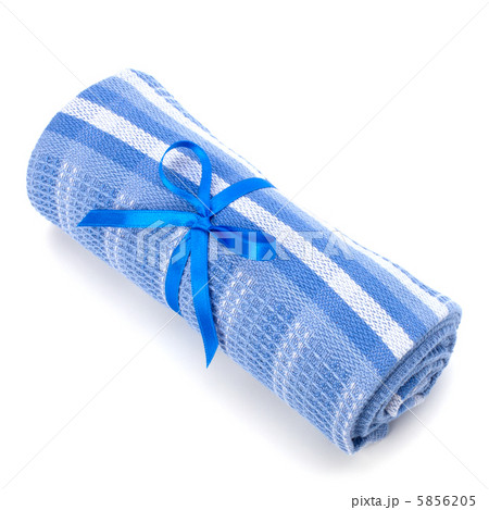 Towel isolated on white background 5856205