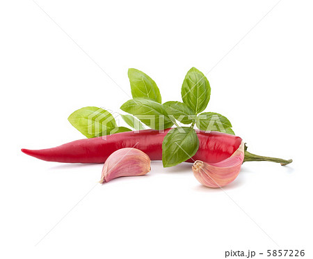 Chili pepper and flavoring herbs Chili pepper and flavoring herbs 5857226