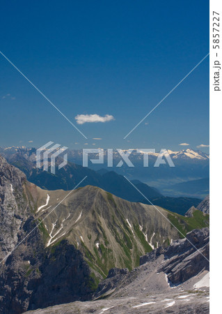 Bavarian Alps. View from Zugspitze Bavarian Alps. View from Zugspitze 5857227