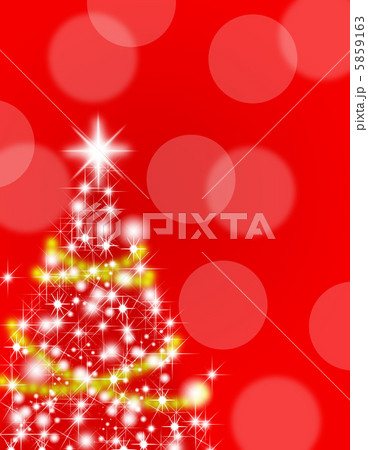 クリスマスツリー（赤縦） 5859163