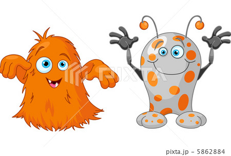 Two cute little monsters 5862884