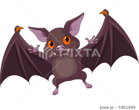 Halloween  bat  flying 5862890