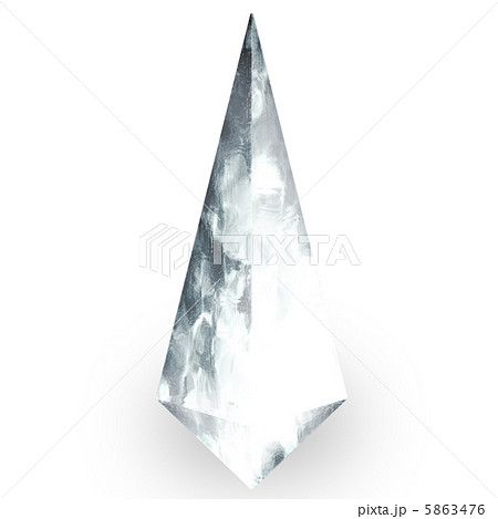 氷 クリスタルのイメージのイラスト素材