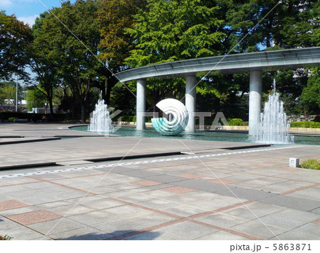 噴水公園 噴水公園 5863871