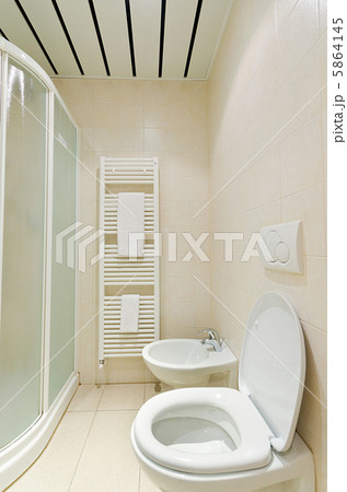 Toilet in the modern bathroom Toilet in the modern bathroom 5864145