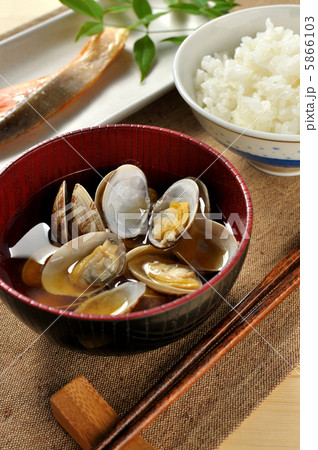 あさりの味噌汁 あさりの味噌汁 5866103