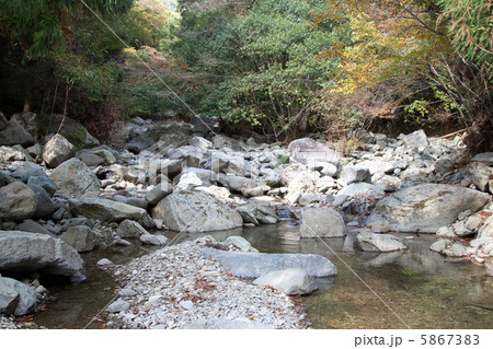 山国川の支流　轟（とどろ）川の上流 5867383